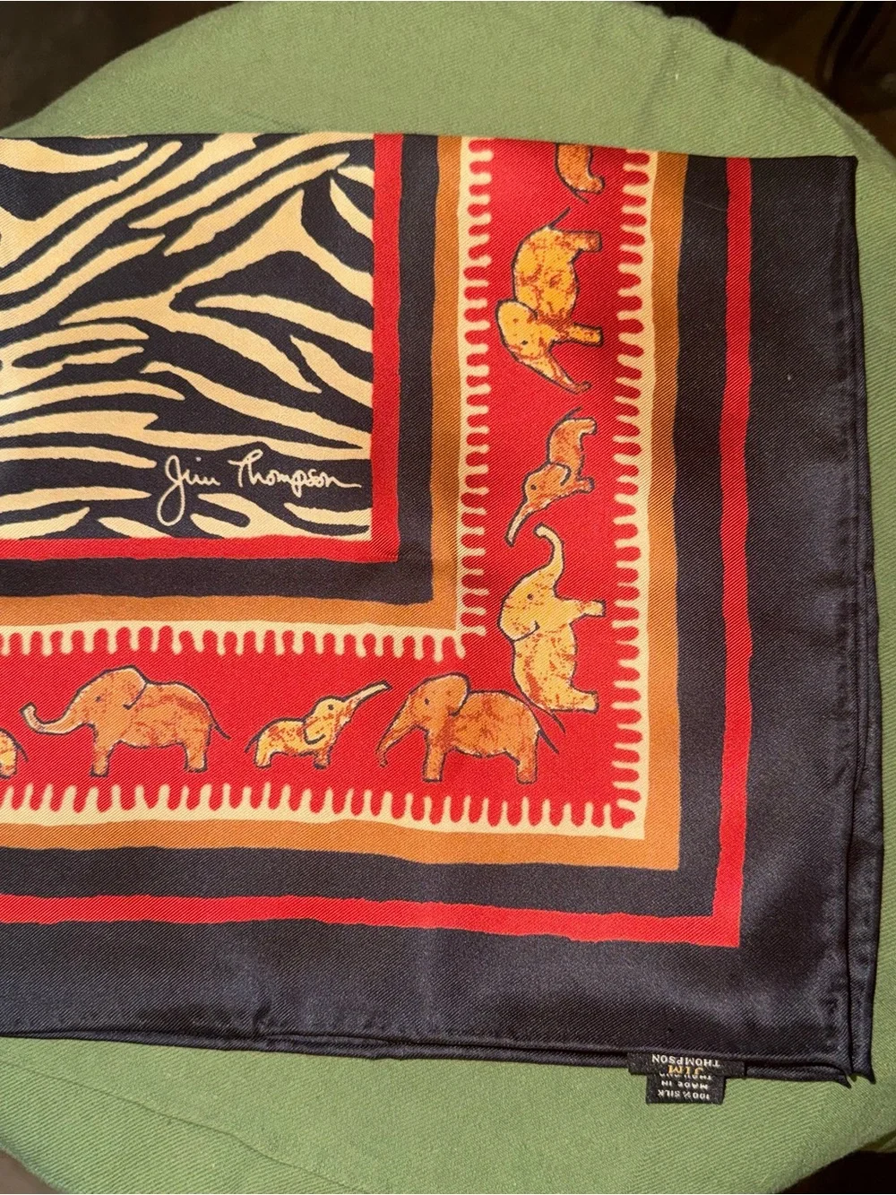 Jim Thompson zebra stripe